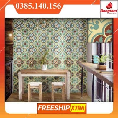 Gạch bông 20x20 Đồng Tâm GK026Q04