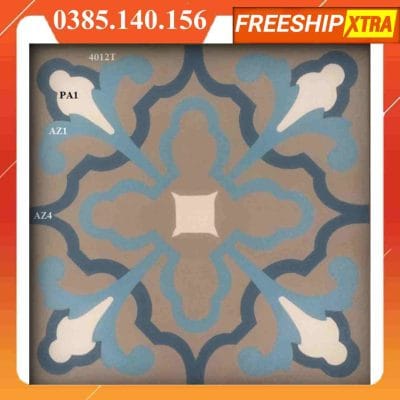 Alternative view of Gạch bông 20x20 Đồng Tâm T4GB0133Q01-4012T-PA1-AZ1-AZ4