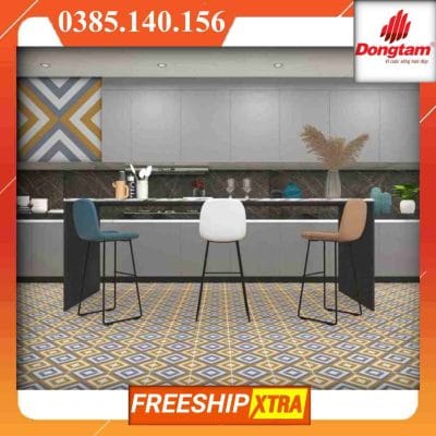 Gạch bông 20x20 Đồng Tâm T4GB1050Q00-PA1-HO2-4012T-CD3