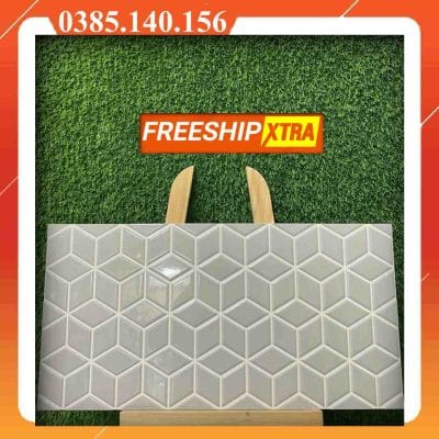 Gạch ốp 30x60 trang trí lục giác xám 39301