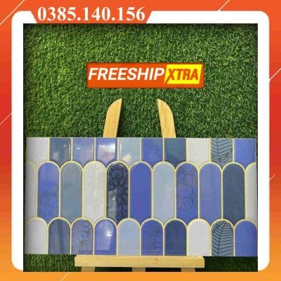Gạch ốp 30x60 trang trí lông vũ đa sắc VINTT30605