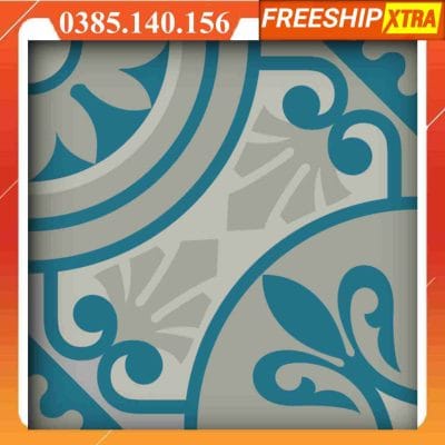 Alternative view of Gạch bông 20x20 Đồng Tâm T3GB0986Q10-SM3-W