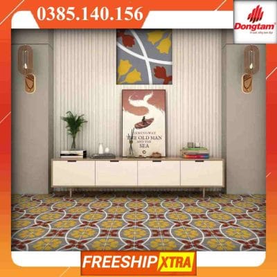 Gạch bông 20x20 Đồng Tâm T4GB0122Q01-PA1-HO2-RD4-4012T