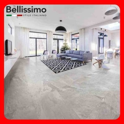 Gạch Italy 60x120 BELLISSIMO C121J82P vân mây màu xám mịn
