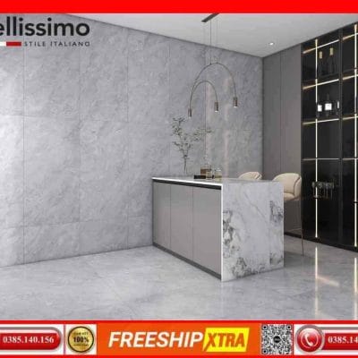 Gạch Italy 60x120 LEAD LE126SL26 vân mây xám kháng khuẩn