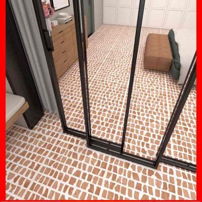 Gạch 60x60 Terrazzo 6013 đá mờ màu nâu đất