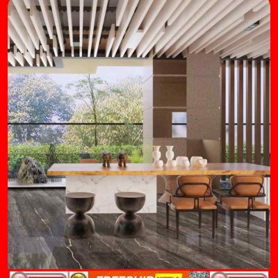 Gạch Italy 80x260 INFINITY-XSTONE-XT268919 vân đá nâu