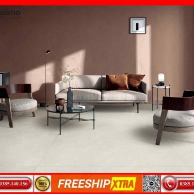 Gạch Italy 90×180 ROMARIO-C189J691 xám kem nhạt mờ mịn