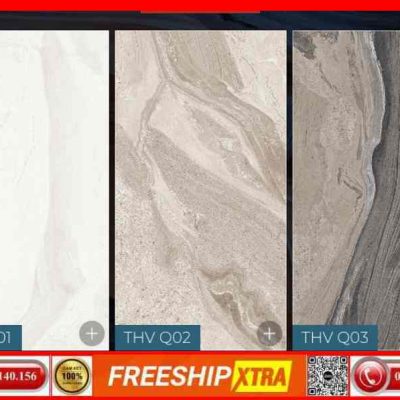 Gạch 60x120 Eurotile Thạch Vũ THV-Q02 vân mây xám