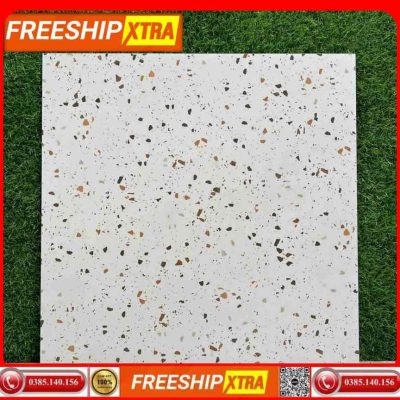 Gạch 60x60 Terrazzo 60420 đá mờ cho spa coffee VIN66T14