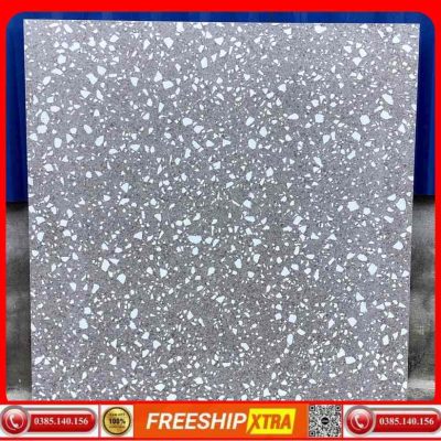 Gạch 80x80 Terrazzo DSM-8102 màu xám