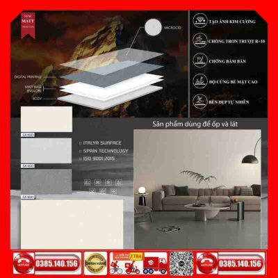 Gạch 40x80 Thắng Cường GRANCA GA4601-GA4602-GA4603